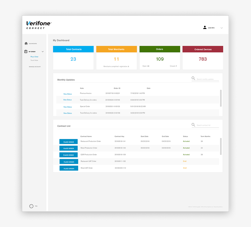 verifone – Ton Hanchai Portfolio